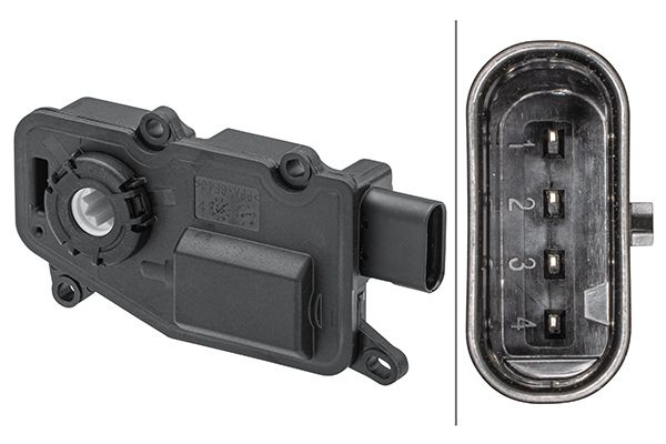 Grill shutter actuator