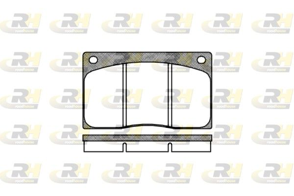 Bremsbelagsatz, Scheibenbremse