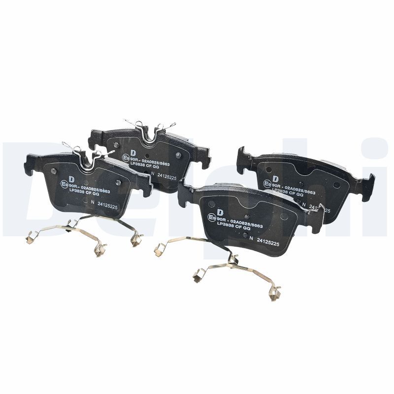 Bremsbelagsatz, Scheibenbremse