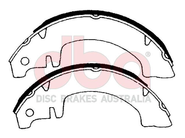 Street Series Brake Shoes [Renault 12 180mm] - TecDoc Only