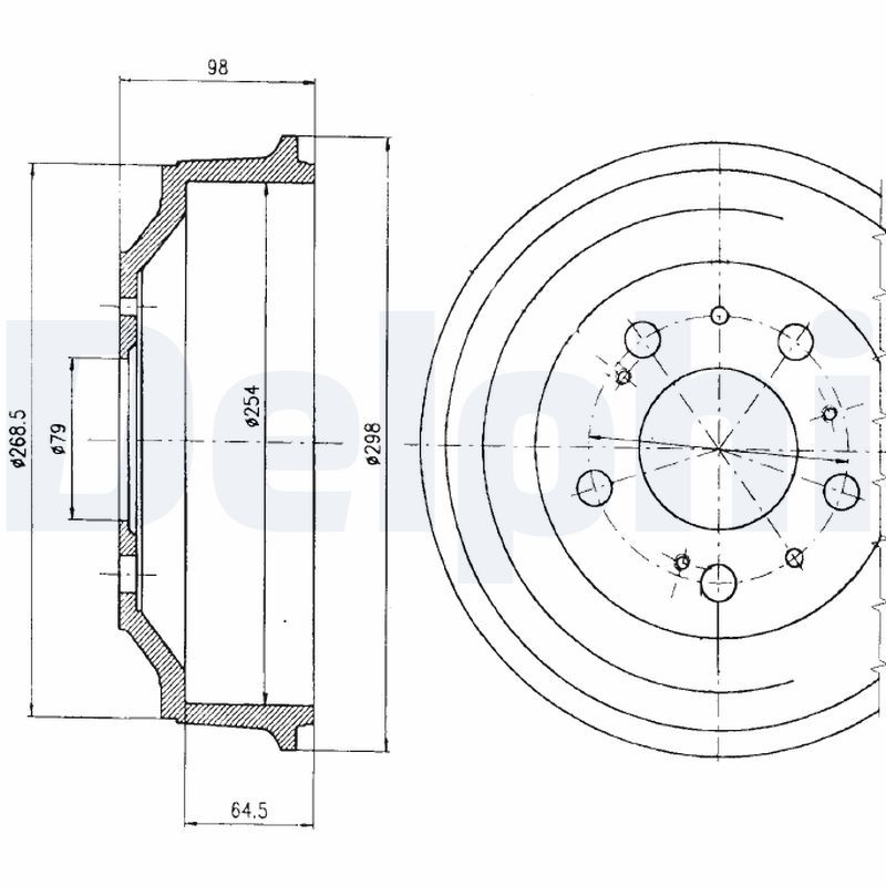 TAMBOUR DE FREIN  0702