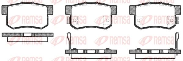 Brake Pad Set, disc brake 0325.52