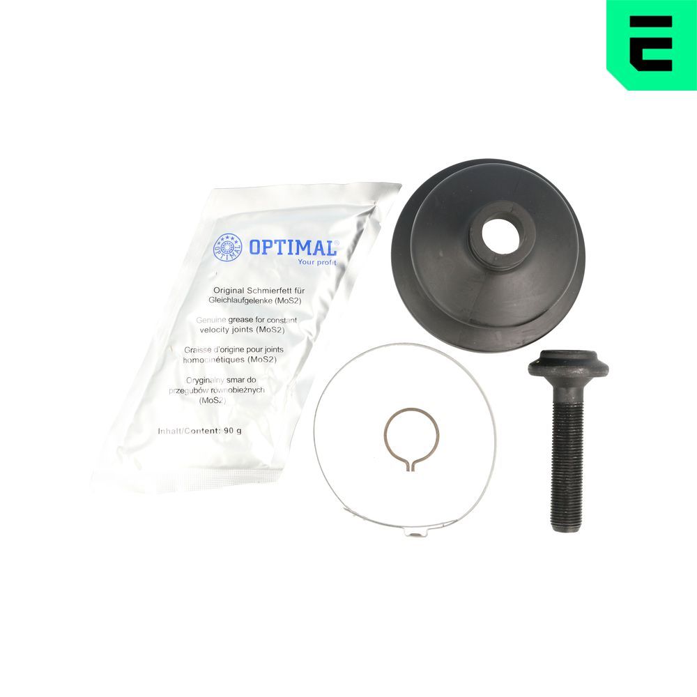 Faltenbalgsatz, Antriebswelle