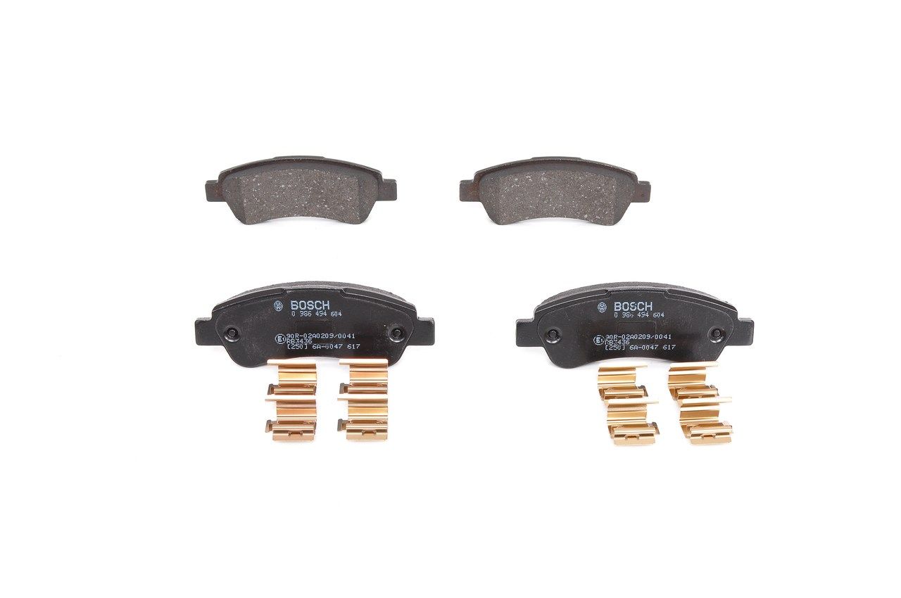 Brake Pad Set, disc brake 0 986 494 604