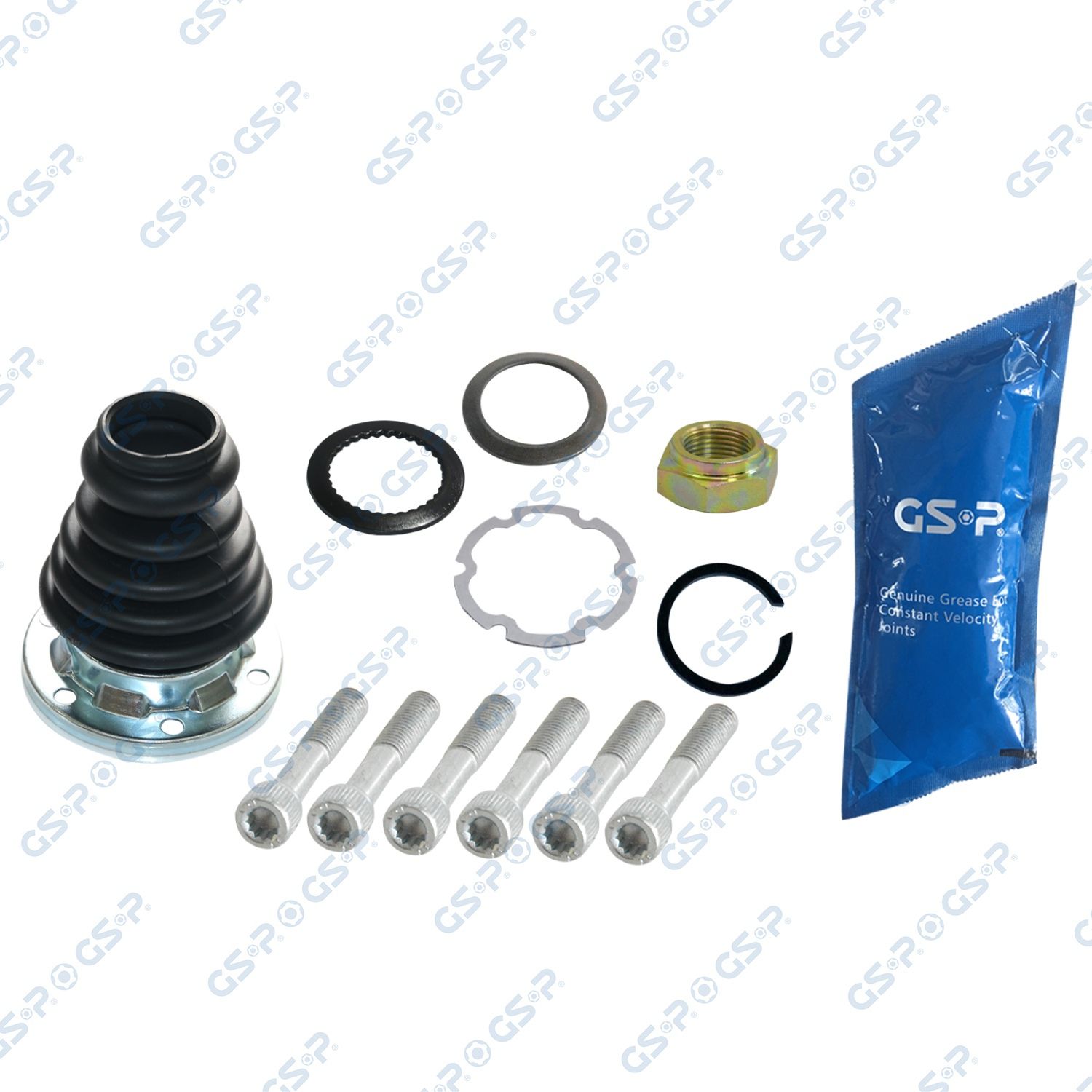 Faltenbalgsatz, Antriebswelle