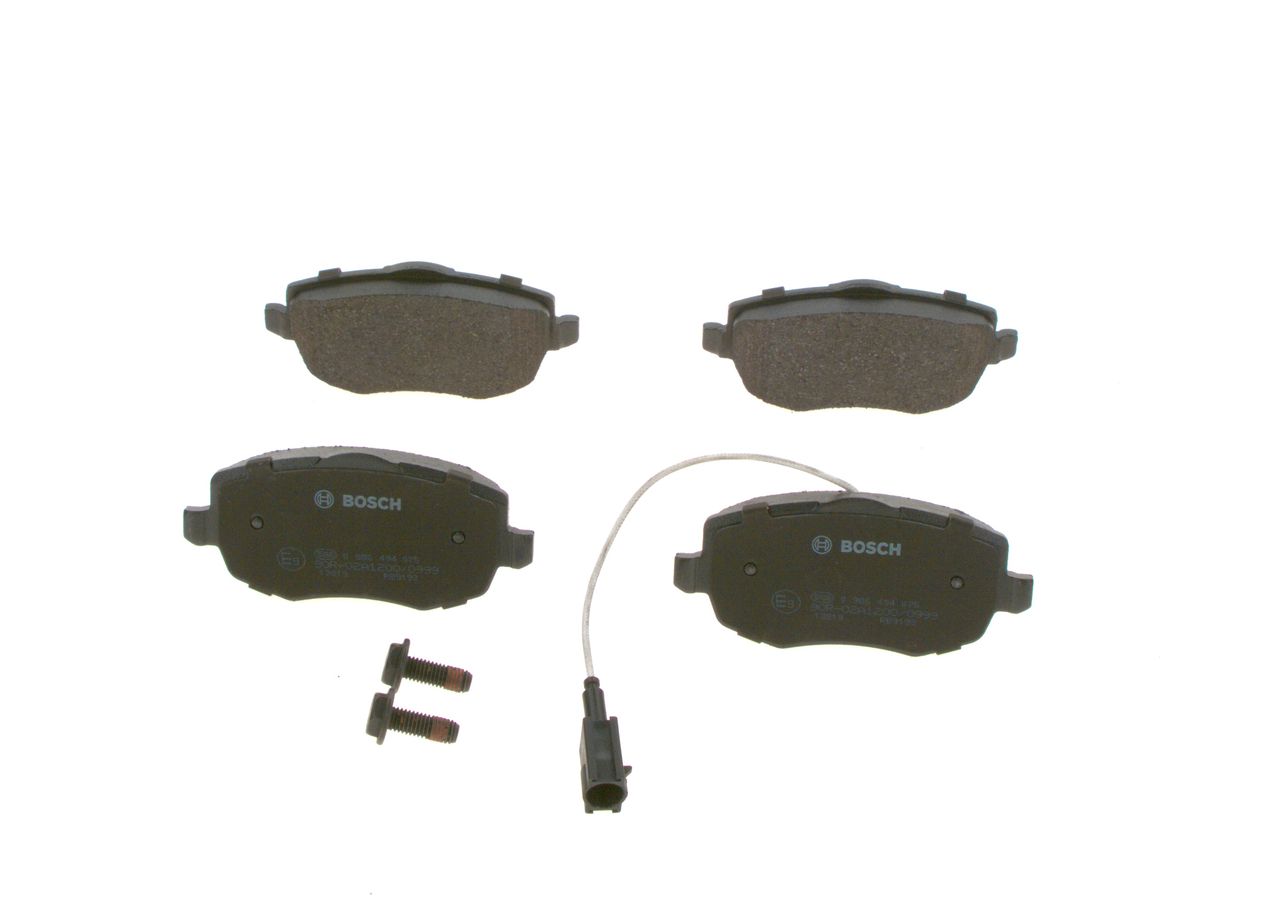 Brake Pad Set, disc brake 0 986 494 075