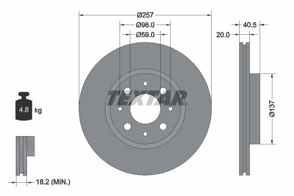 Brake Disc 92068503