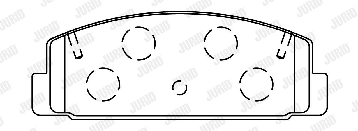 Bremsbelagsatz, Scheibenbremse