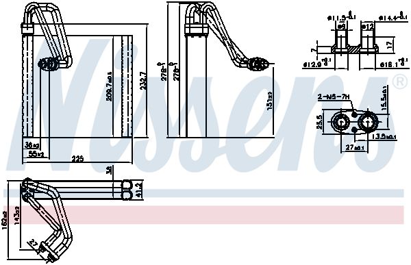 Verdampfer, Klimaanlage Verdampfer, Klimaanlage