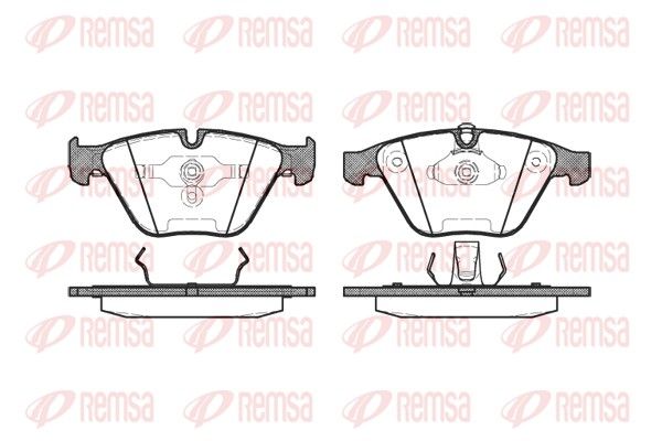 Premium Front Brake Pad Set Premium Front Brake Pad Set