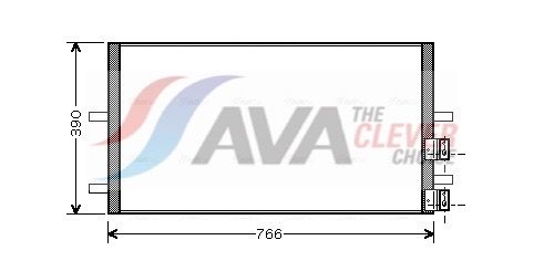 Kondensator, Klimaanlage