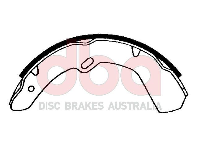 Street Series Brake Shoes [Nissan Cabstar 280mm] - TecDoc Only