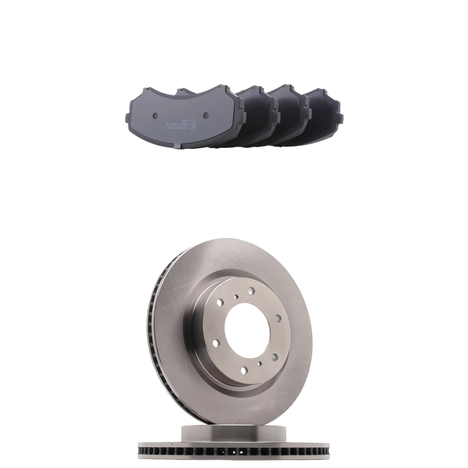 Remmenset, remschijf