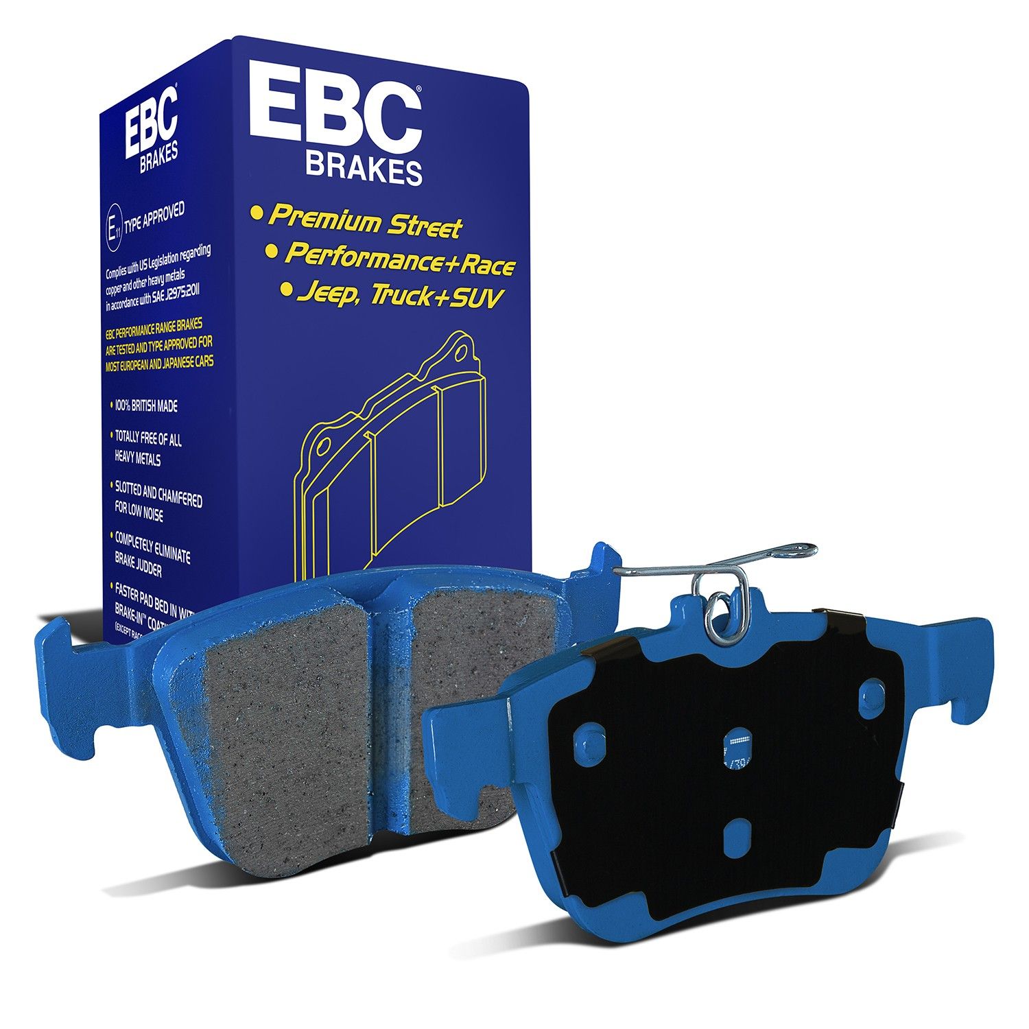 EBC Brakes DP52173NDX - Bremsbelagsatz, Scheibenbremse