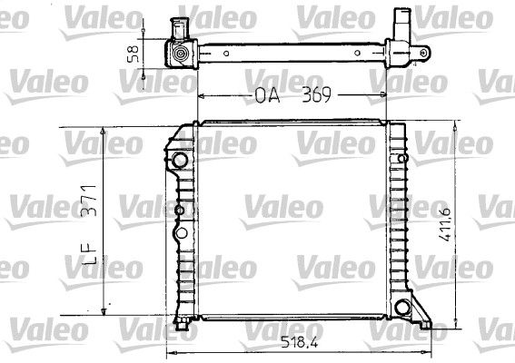 RAD MOT VOLVO 440 K, 460 L, 480 E  9900