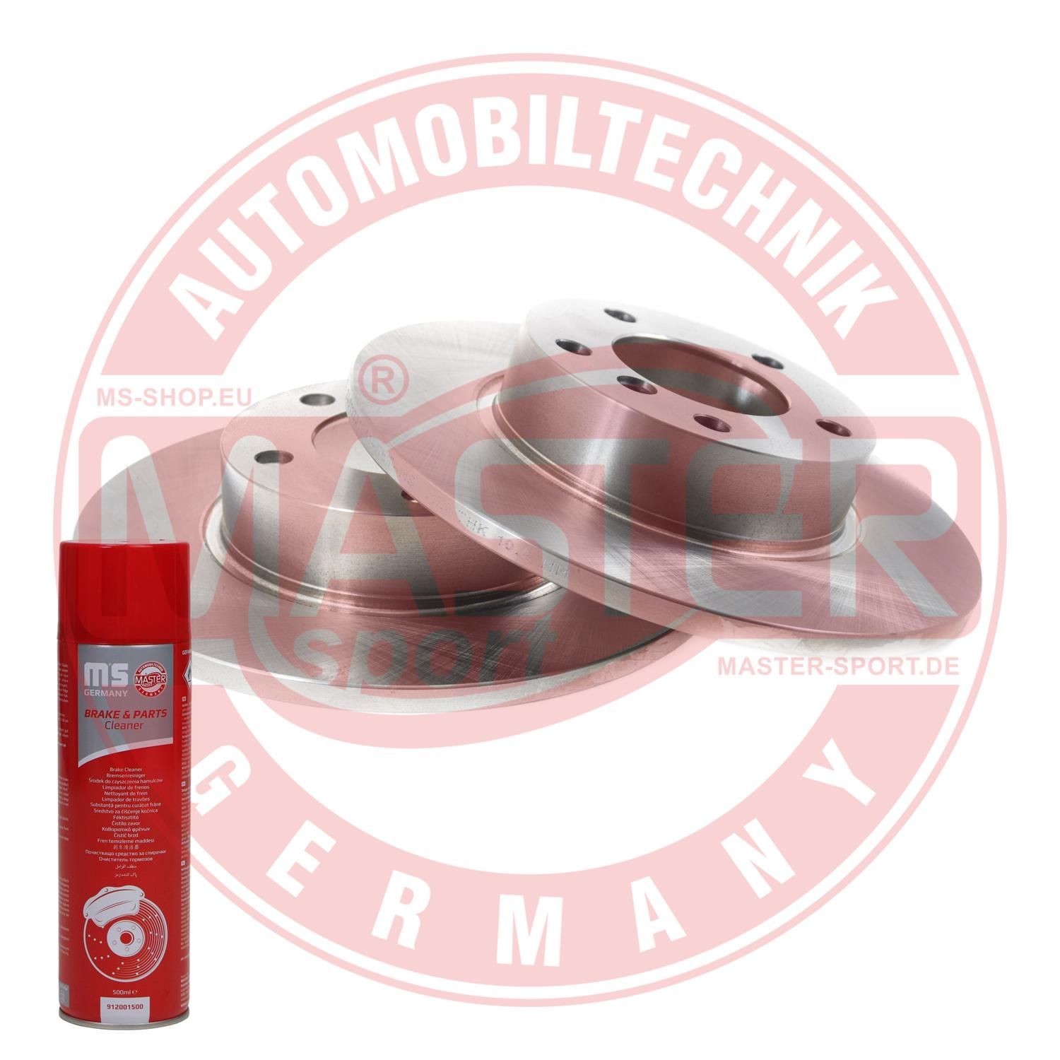 24011201261-SET-MSP MASTER-SPORT GERMANY PROMO féktárcsa