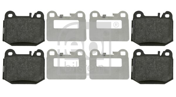 Brake Pad Set, disc brake 16437