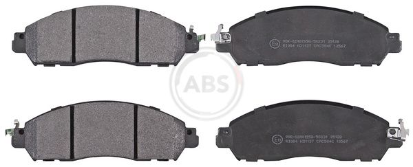 Brake Pad Set, disc brake 35128