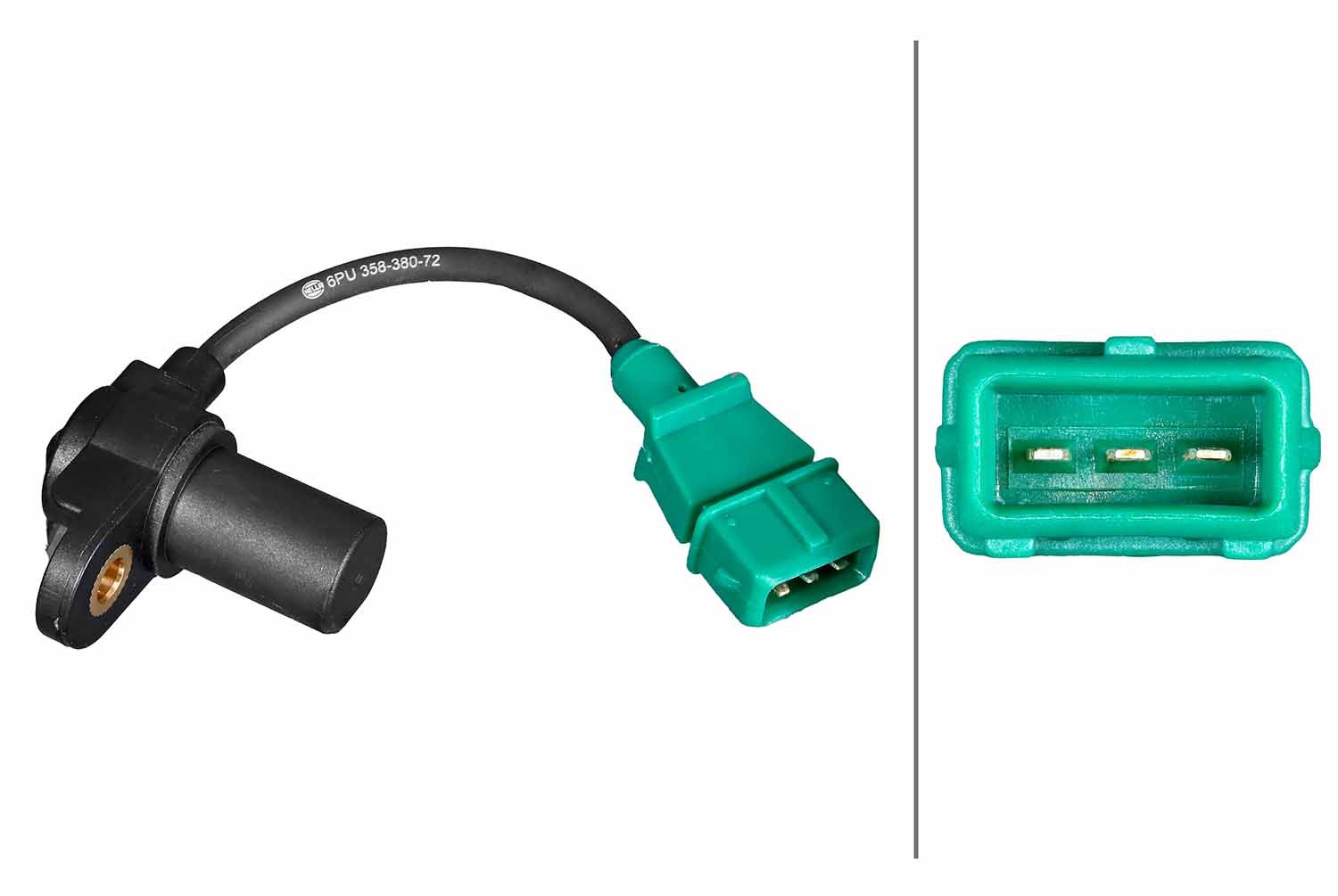 Hella 6PU 358 380-721 Sensor, Nockenwellenposition