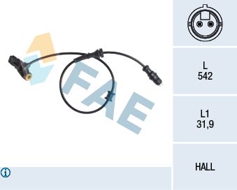 Sensor, Raddrehzahl