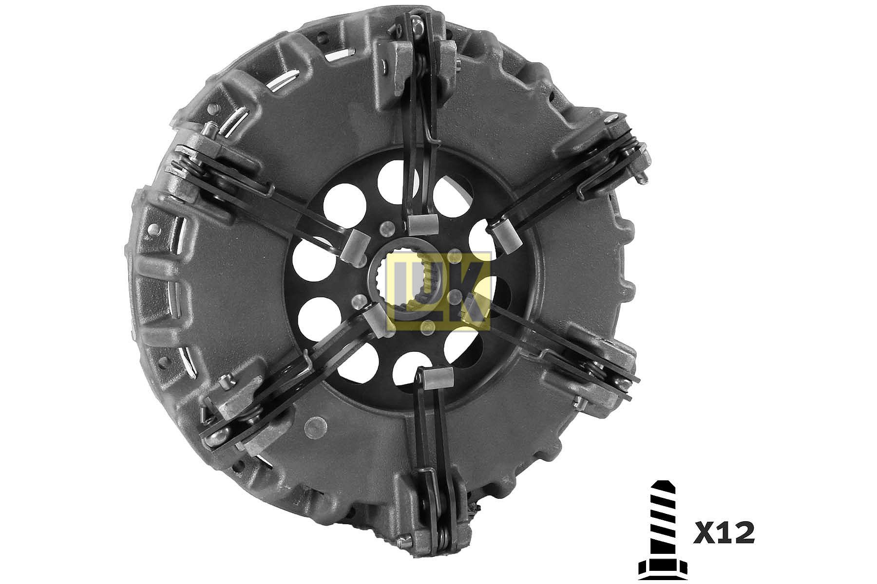 Plato de presión de clutch
