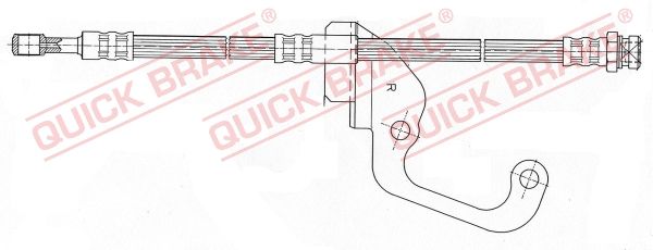 59.921 QUICK BRAKE fékcső