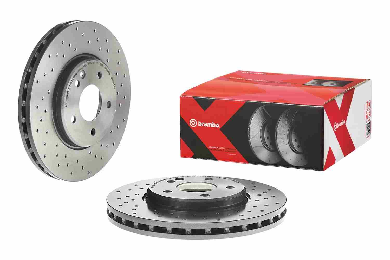 BREMBO 09.8304.1X - Bremsscheibe XTRA LINE - Xtra