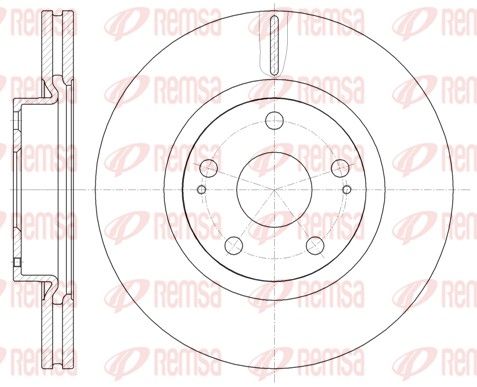 Brake Disc 61050.10