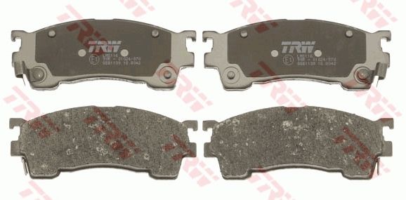 TRW DISC BRAKE PADS - TecDoc 2