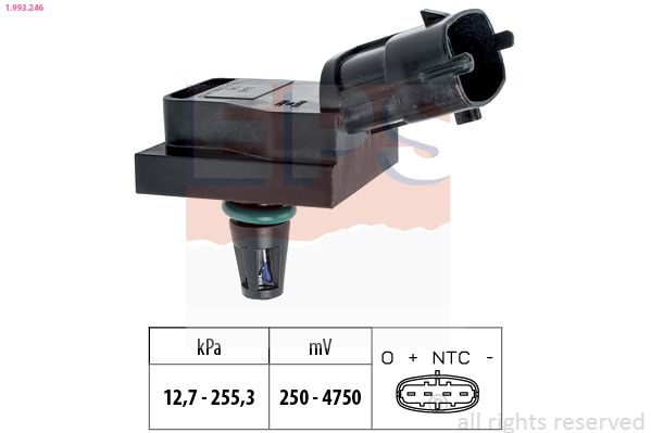 Luftdrucksensor, Höhenanpassung