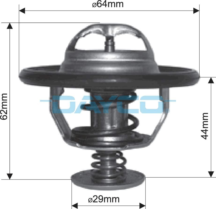 THERMOSTAT 63.8MM DIA 85C HOLDEN - TecDoc Only