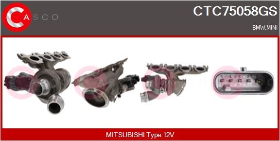 CTC75058GS CASCO Genuine töltő, feltöltés