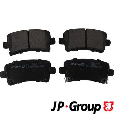 Brake Pad Set, disc brake 1263701110