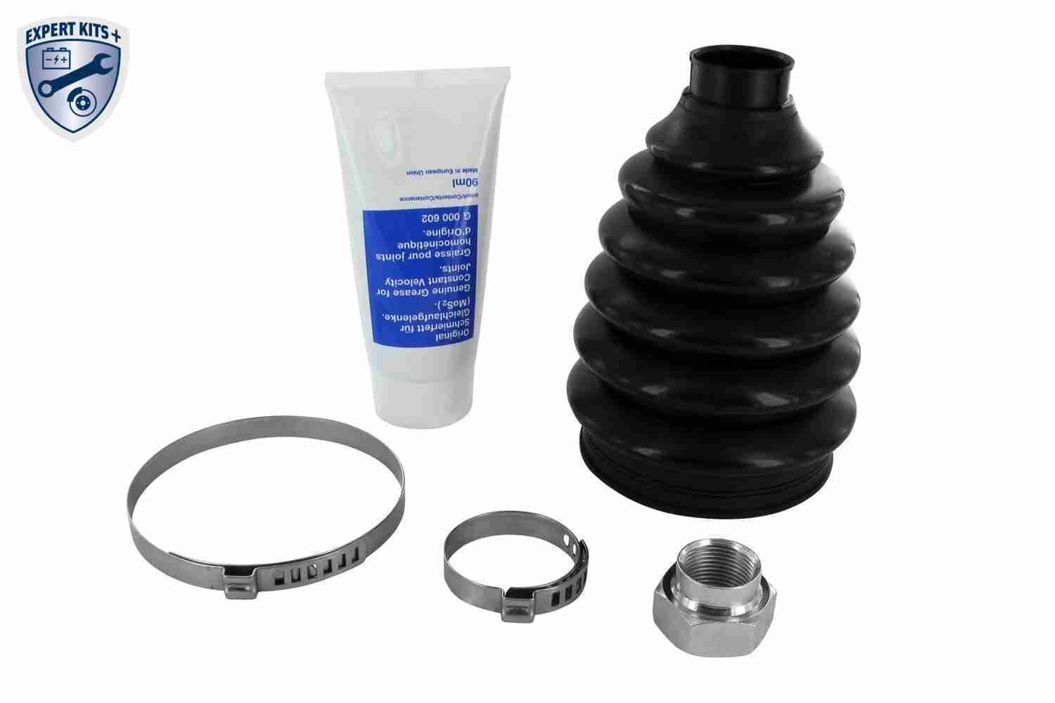 Faltenbalgsatz, Antriebswelle