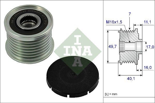 Alternator Freewheel Clutch 535 0021 10