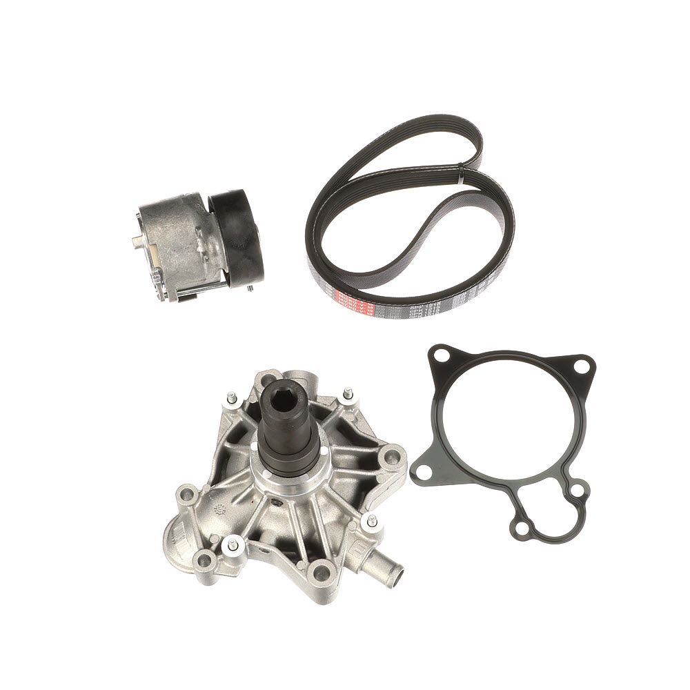 vandens siurblys + V formos rumbuotas diržas, komplektas