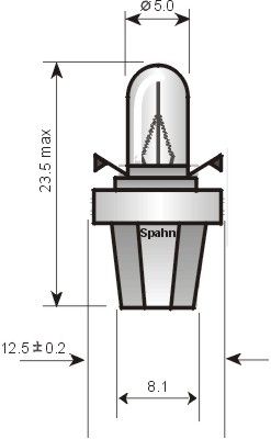 Gl&uuml;hlampe, Instrumentenbeleuchtung
