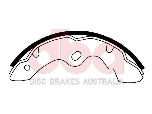 Street Series Brake Shoes [Daihatsu 228.6mm] - TecDoc Only