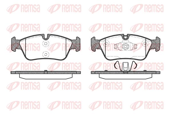 Premium Front Brake Pad Set Premium Front Brake Pad Set