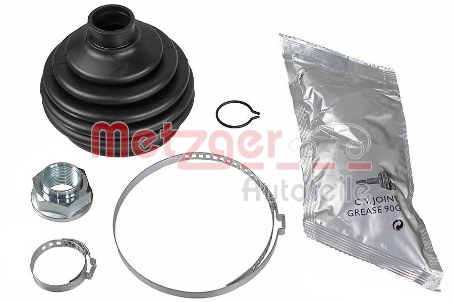 Faltenbalgsatz, Antriebswelle