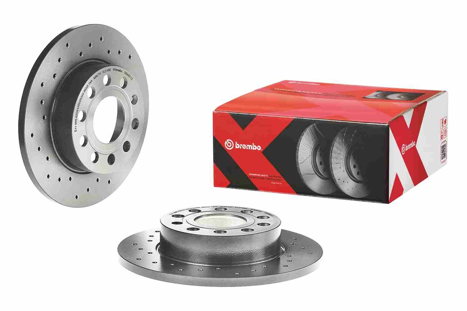 BREMBO 08.9488.1X - Bremsscheibe XTRA LINE - Xtra