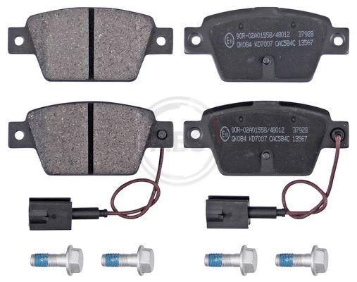 Brake Pad Set, disc brake 37928