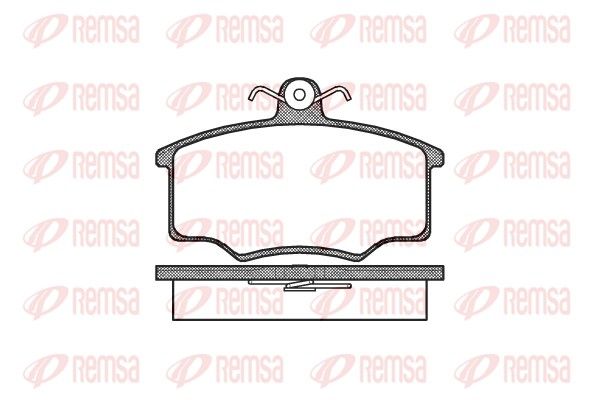 Premium Front Brake Pad Set