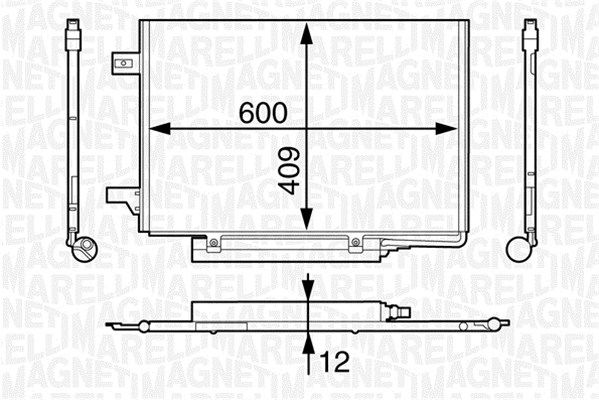 350203624000 MAGNETI MARELLI kondenzátor, klíma