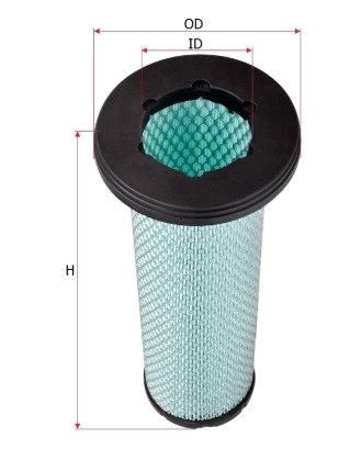 AIR FILTER SECONDARY 871402N - TecDoc Only