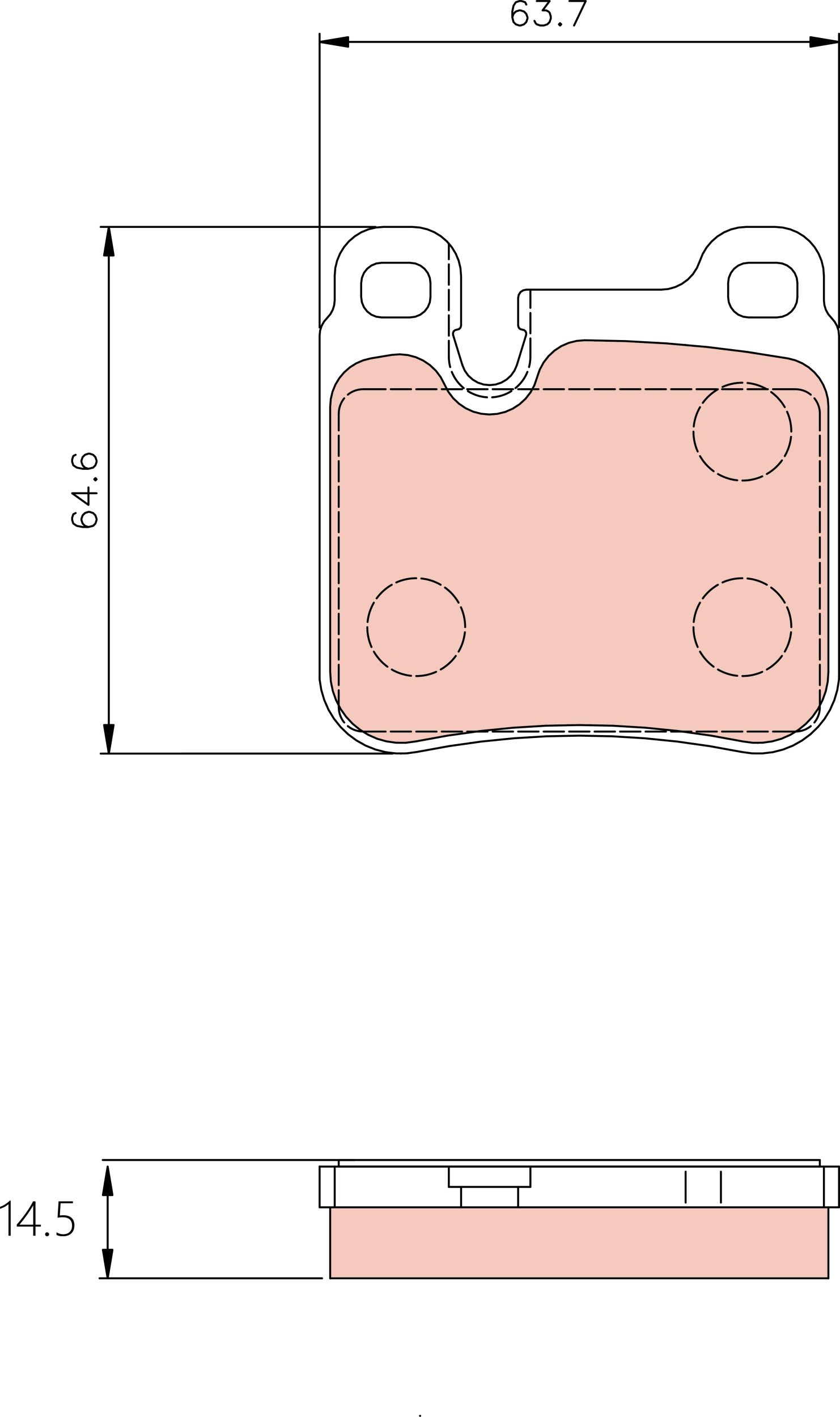 TRW DISC BRAKE PADS - TecDoc Only