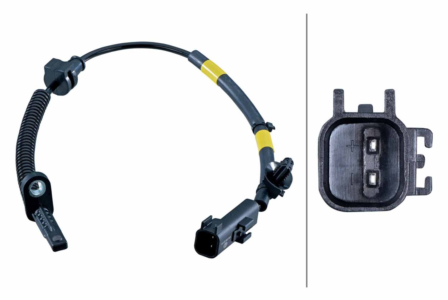 Hella 6PU 358 251-551 Sensor, Raddrehzahl