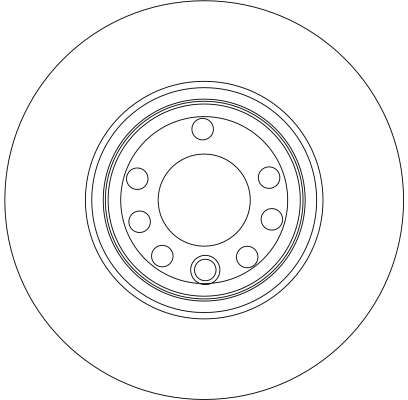 TRW BRAKE DISC - TecDoc 2