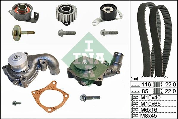 Water Pump & Timing Belt Kit 530 0104 31