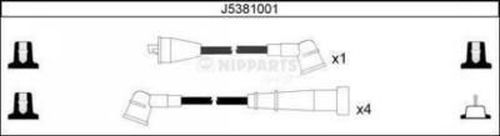 J5381001 NIPPARTS gyújtókábel készlet